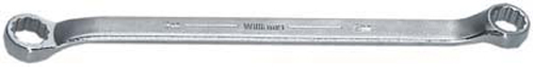 17 x 19 Millimeter 12-Point Metric Double Head 10 Degree Offset Box End Wrench