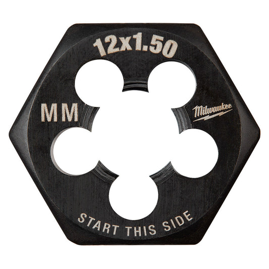 M12™-1.50 mm 1-inch Hex Threading Die