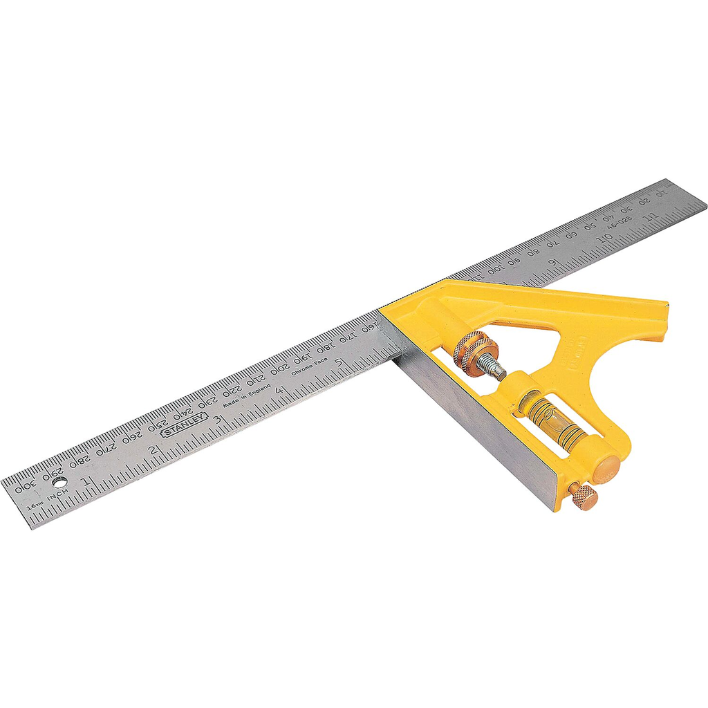 STANLEY Combination Square 12" M/E BL