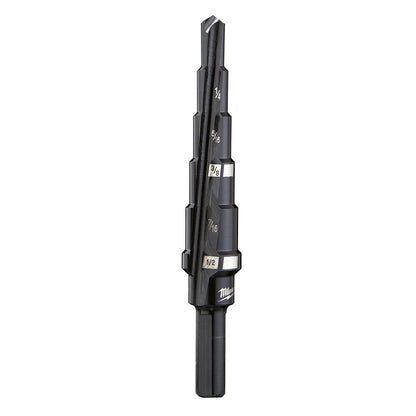 #2 Step Drill Bit, 3/16 In. - 1/2