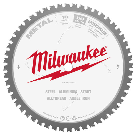 10 In Metal Cutting Circular Saw Blade