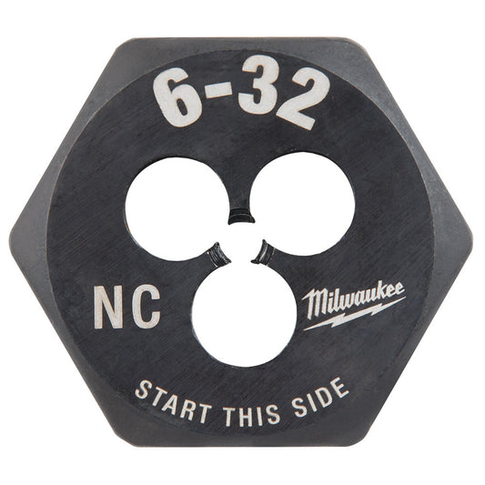 6-32 nc 1-inch Hex Threading Die