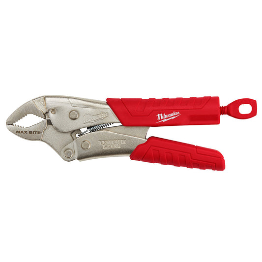 7 In  Curved Jaw Locking Pliers With Maxbite And Durable Grip