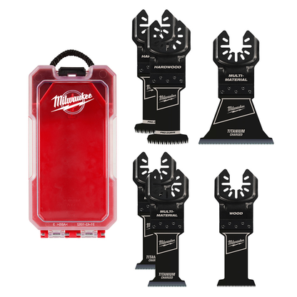 OPEN-LOK™ 6 PC Multi-Tool Blade Variety Kit