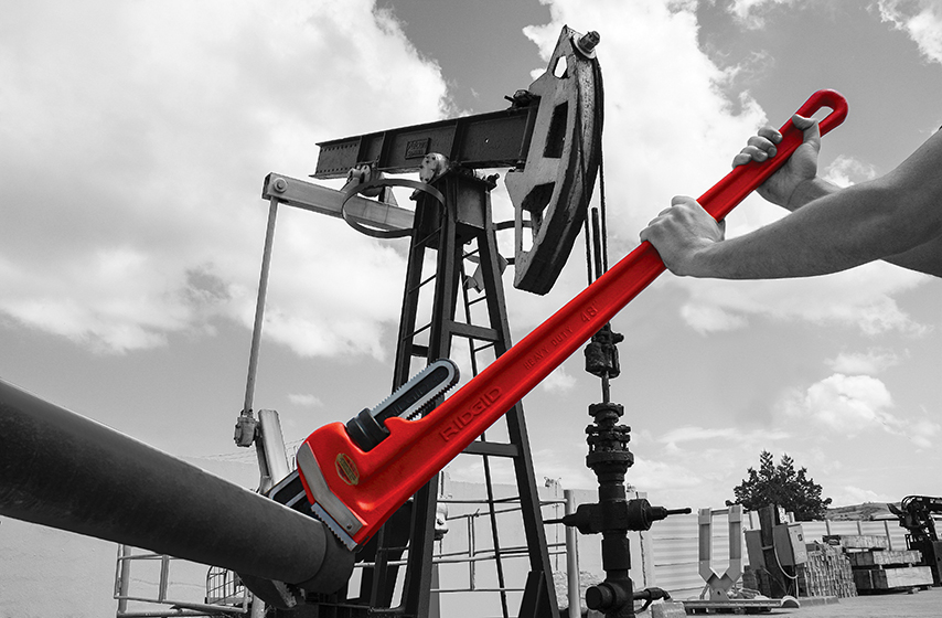 12" Heavy-Duty Straight Pipe Wrench