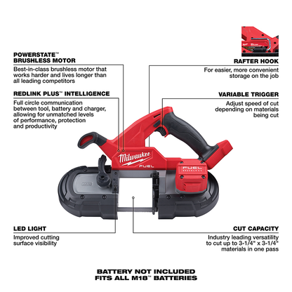 M18 Fuel Compact Band Saw