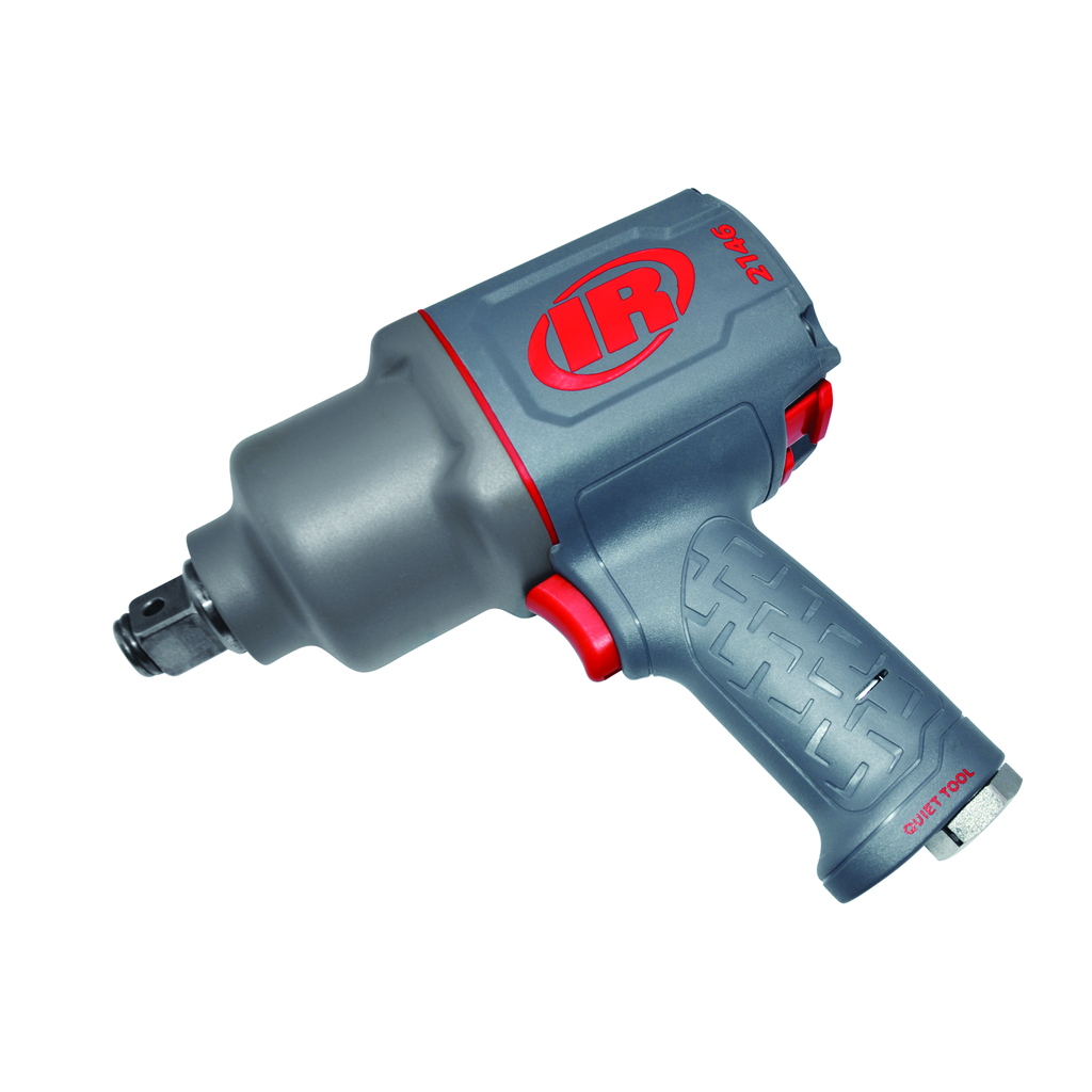 3/4" Air Impact Wrench Quiet 2,000 Ft-Lbs Nut-Busting Torque Maintenance Duty Pistol Grip