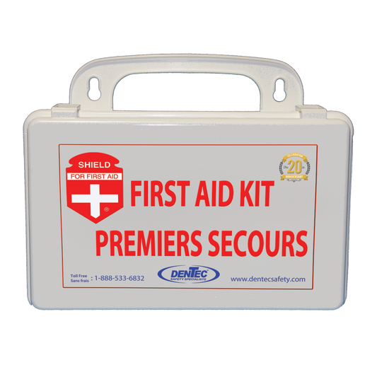 Trousse de premiers secours de base de type 2, petite taille, boîte en plastique