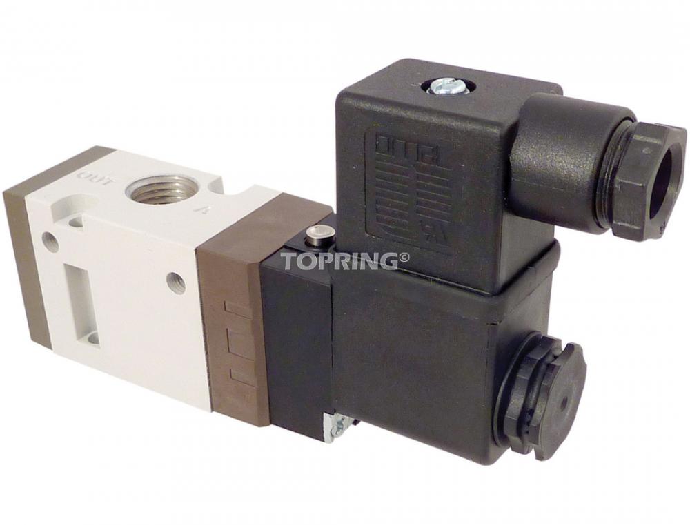 3/2-Way Single Solenoid Valve 110 VAC 1/8 (F) NPT, Optima Model