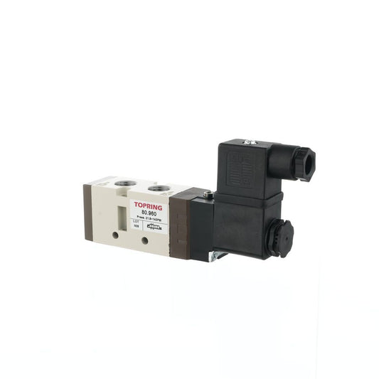 5/2-Way Single Solenoid Valve 110 VAC 1/4 (F) NPT, Optima Model