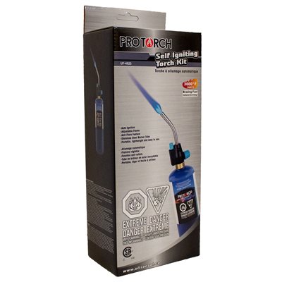 Pro torch self igniting torch kit