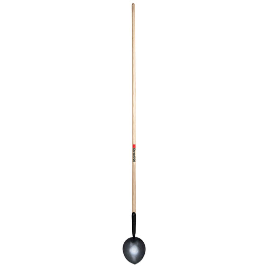 Cuillère à poteau forgée, manche de 10 pi
