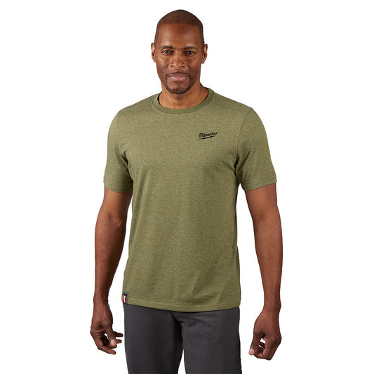 Freeflex™ Hybrid Work Tee - Short Sleeve - Green L