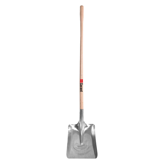 Snow shovel, 11" aluminum blade, 42" handle