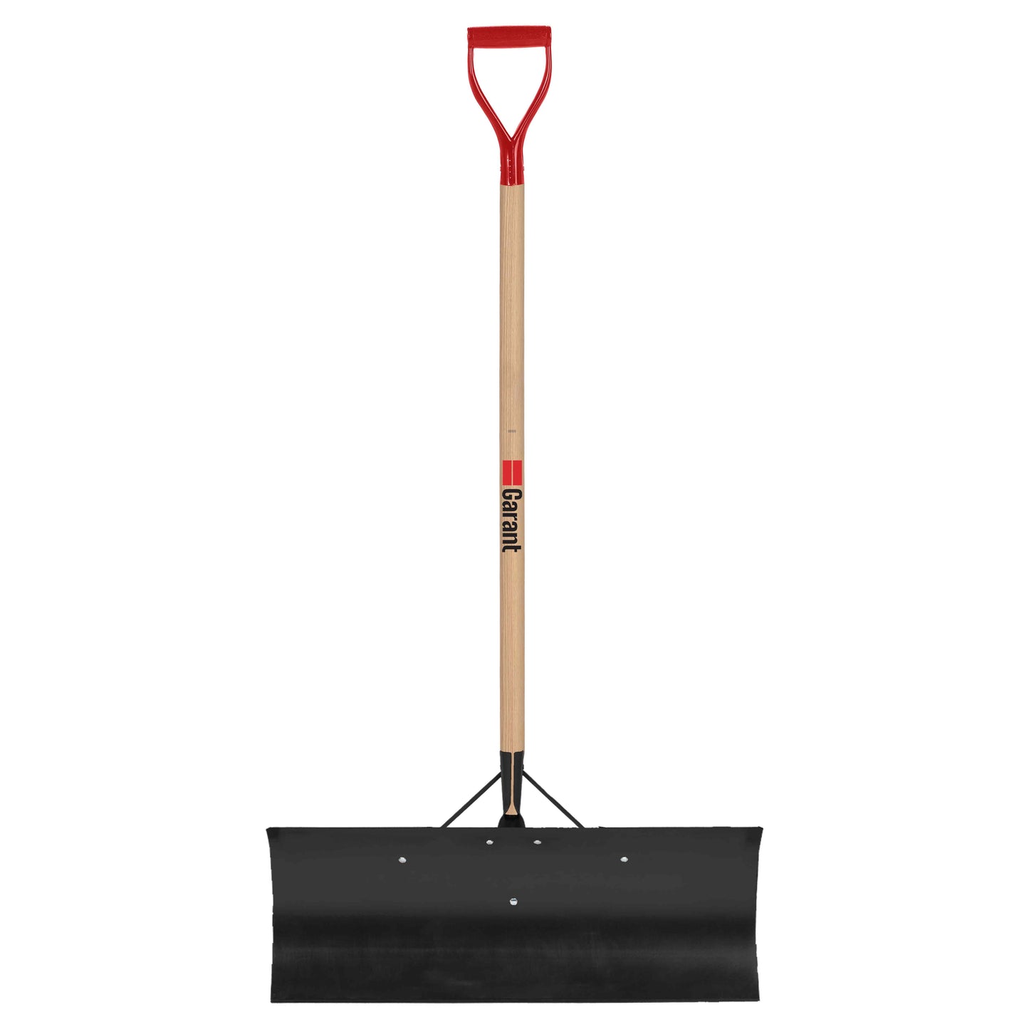 Snow pusher, 30" steel blade, wood handle