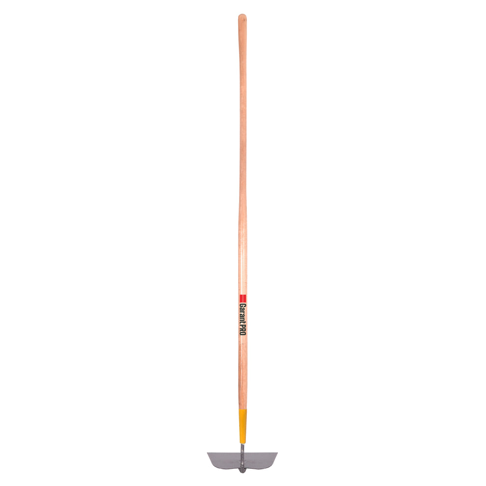Houe de jardin, tête 6,5", type manche, manche en bois