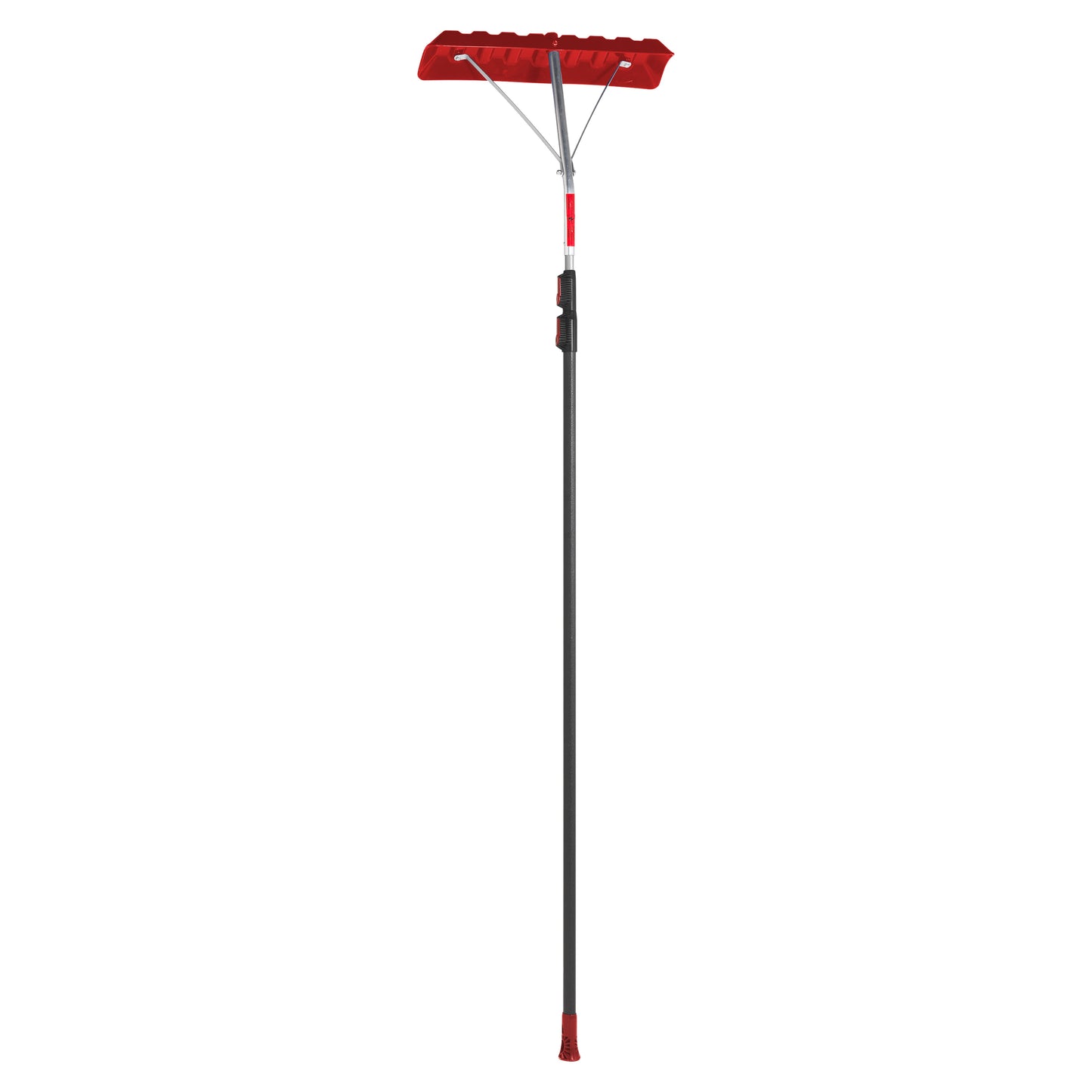 Racloir à toit pour la neige, lame de 24" en poly, manche télescopique, Garant