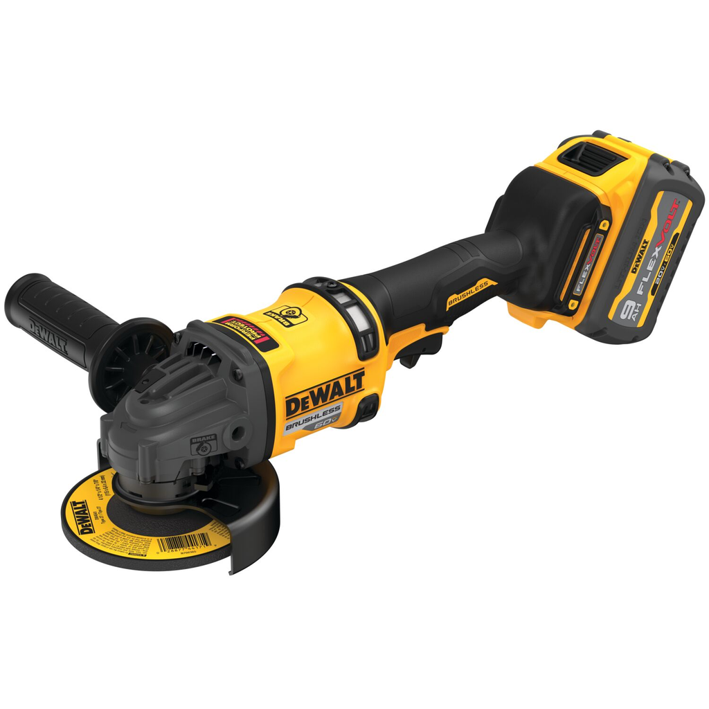 Dewalt Flexvolt 60V Brushless Grinder 4-1/2 To 6in Kit