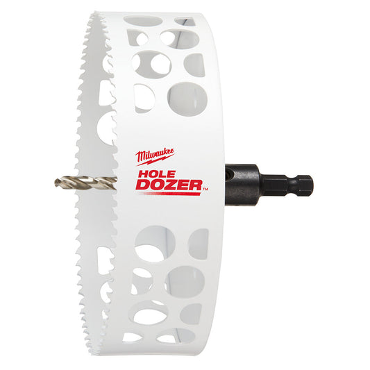 Hole Dozer™ 6" Bi-metal Hole Saw With Arbor, 2/PK