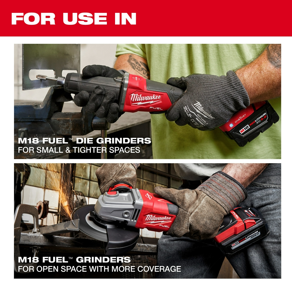 M18 Fuel Braking Die Grinder Paddle Switch One-Key