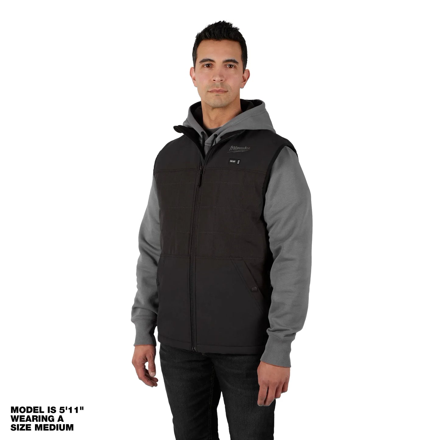 M12™ Heated Axis™ Vest, Black, Sz: L M12 12V Li-Ion Cordless 3.0Ah Battery pack
