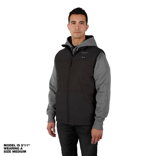 M12™ Heated Axis™ Vest, Black, Sz: L M12 12V Li-Ion Cordless 3.0Ah Battery pack