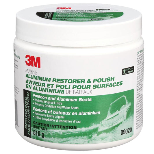 Aviveur et poli pour surfaces en aluminium de bateaux 3MMC, 09020, 510 g