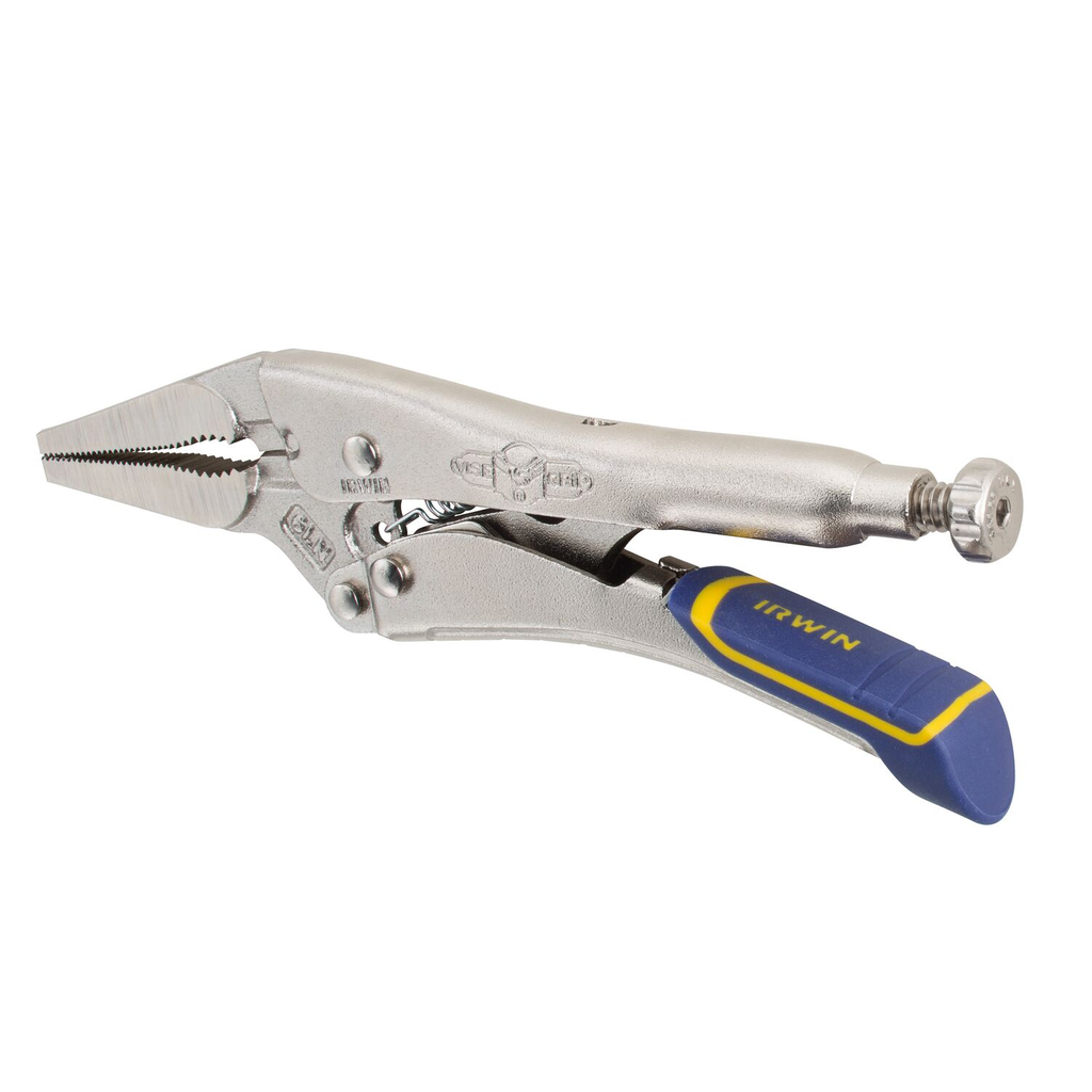 IRWIN Vise-Grip Locking Pliers, Fast Release, Long Nose With Wire Cutter, 6-Inch