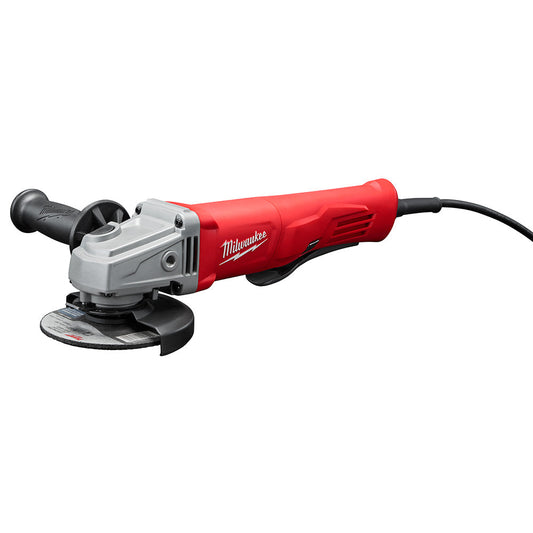 4-1/2 In Small Angle Grinder w/ Paddle, Lock-on