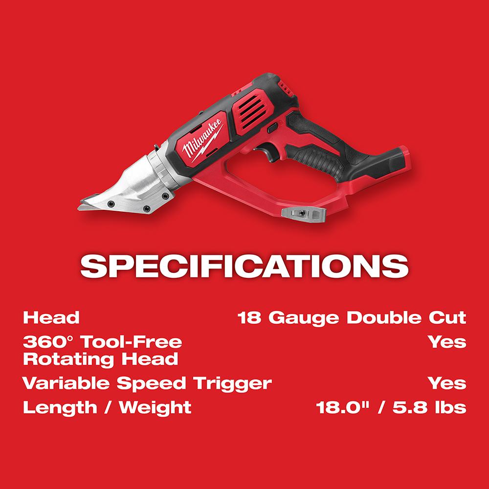 18 Gauge Double Cut Shear