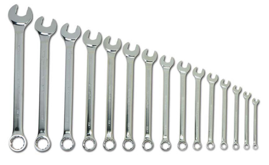 15 Piece SAE SUPERCOMBO® Combination Wrench Set