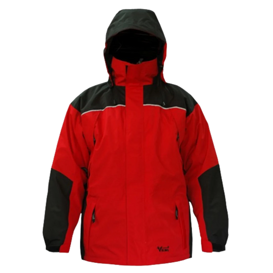 Veste de loisirs Viking® Tempest® Classic, rouge et noir, polyester/PVC, M