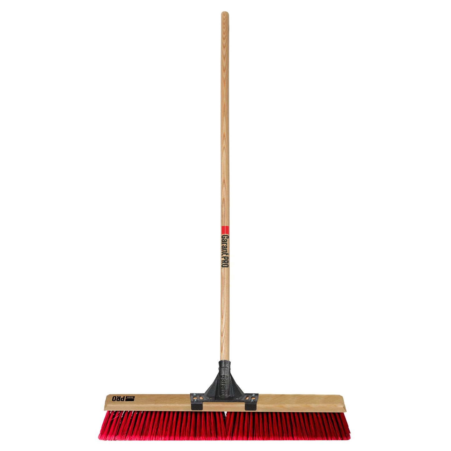 Garant Pro Push broom 24", multi-surfaces, wood handle