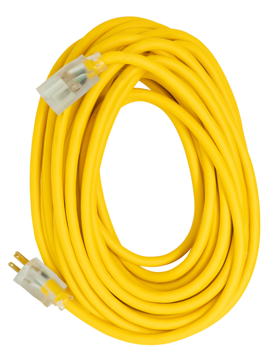 1688SW0002 - 12/3 Heavy-Duty 15-Amp SJEOOW Cold Weather Cord 50-Feet