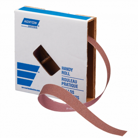 Metalite K225/K227 Cloth Roll, Aluminum Oxide, Fine Grit, 2" Width