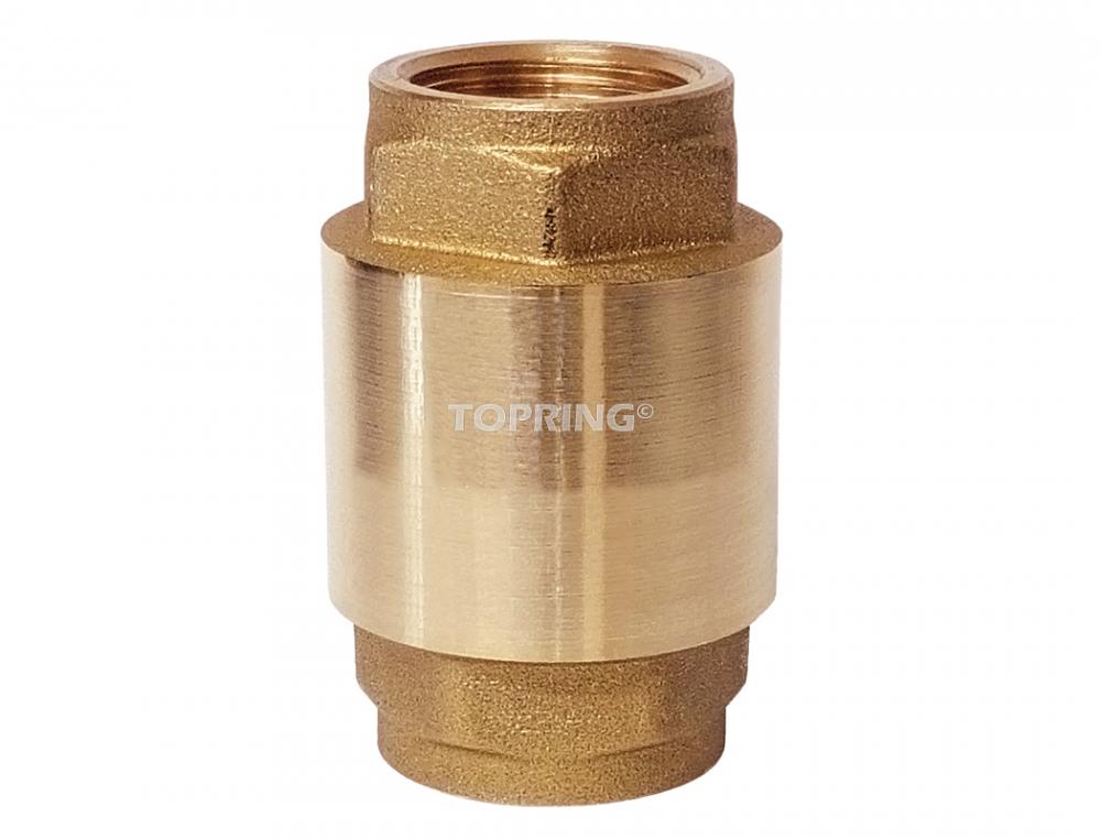 Brass Check Valve 1/2 (F) NPT , Europa Model