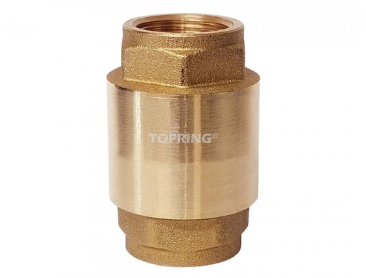 Brass Check Valve 1/2 (F) NPT , Europa Model
