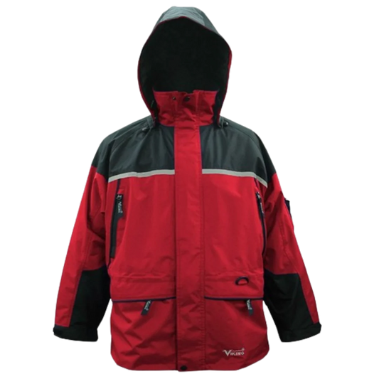 Viking® Tempest® Tri-Zone 3-in-1 Recreational Jacket, Red and Black, Polyester/PVC, XXL