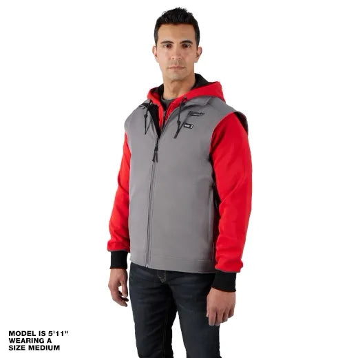 M12™ Heated Toughshell™ Men ft. S Vest, Gray, Sz: L M12 12V Li-Ion Cordless 3.0Ah Battery pack