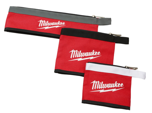 3 -piece Multi-size Zipper Pouches