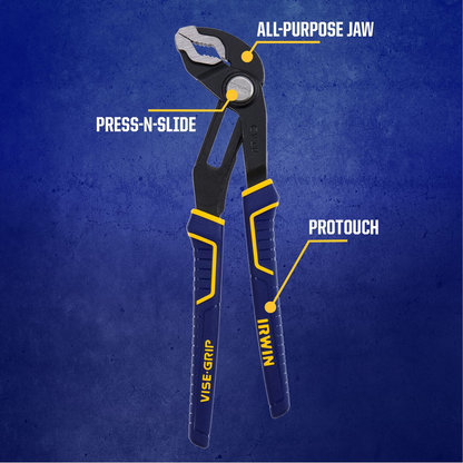 IRWIN Vise-Grip Groovelock Pliers Set, 8-Piece