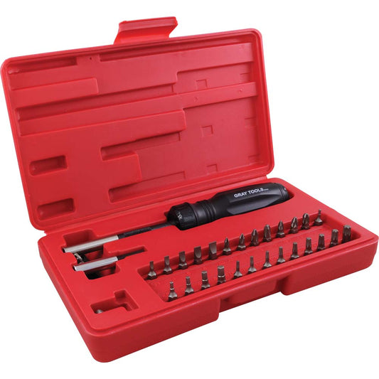 Gearless Screwdriver Set - 32 Pieces