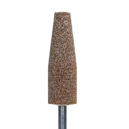 Pointe montée - Grain 60, vitrifiée, oxyde d'aluminium, diamètre de tige 1/4 po