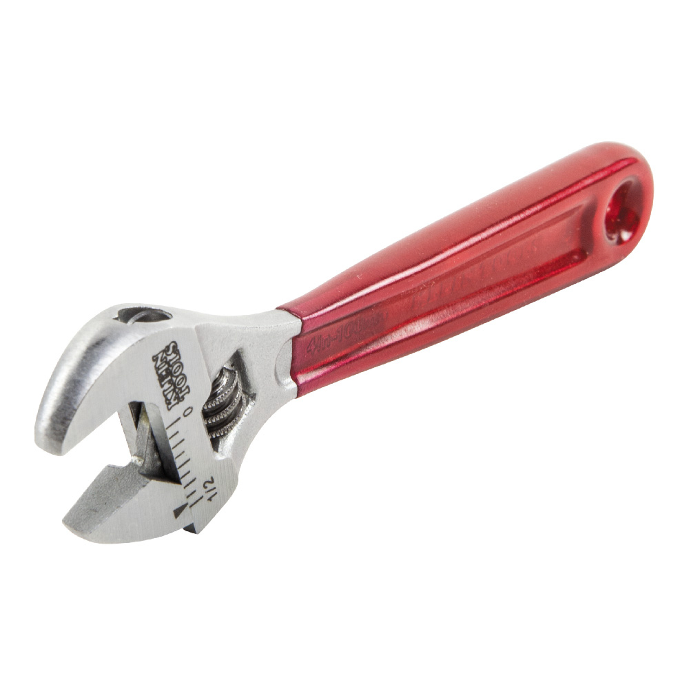 Adjustable Wrench Plastic Dipped 4-Inch