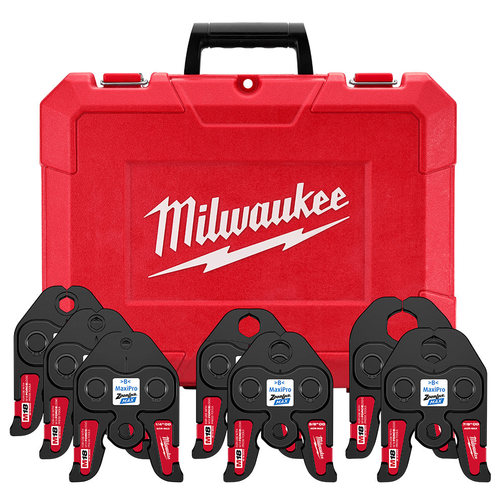 M18™ Force Logic™ 1/4”-1-1/8” Zoomlock® Max Press Jaw Kit