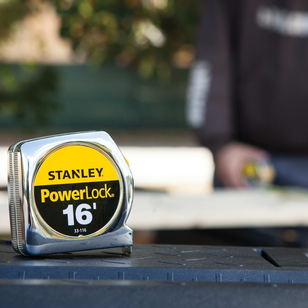 Stanley Powerlock Tape Measure 3/4in X 16ft