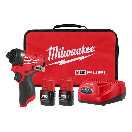 M12™ Fuel™ 1/4" Hex Impact Driver Kit
