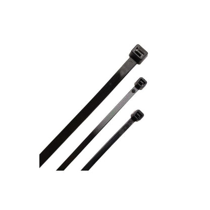 Techspan Attache-câble Ty-Rap hd, noir, nylon, 120lb, 100/pk