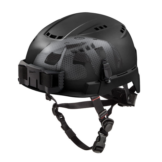 Bolt™ Black Vented Safety Helmet With Impact Armor™ Liner Usa - Type 2, Class c