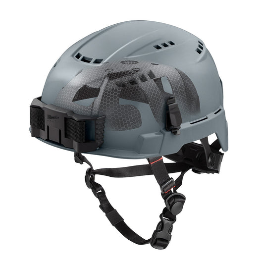 Bolt™ Gray Vented Safety Helmet With Impact Armor™ Liner Usa - Type 2, Class c